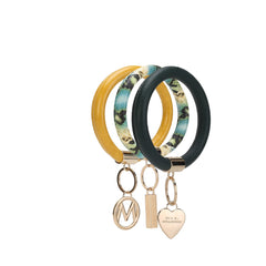 Jasmine Bangle Bracelet Keyring Set