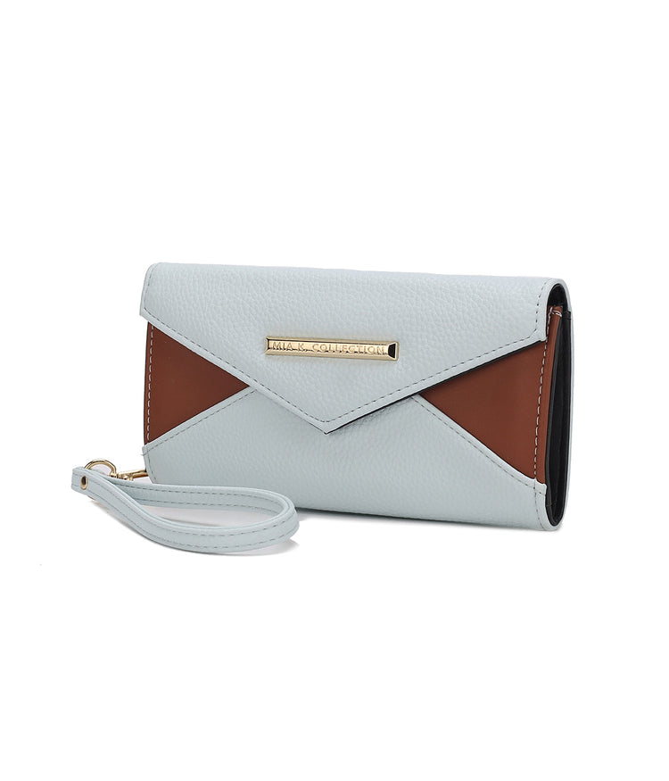 Vegan discount wristlet wallet