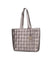 MKF Collection Rowan Woven Vegan Leather Women's Tote Handbag by Mia K