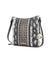 MKF Collection Meline Faux Crocodile and Snake Embossed Vegan Leather Women’s Shoulder Bag by Mia K