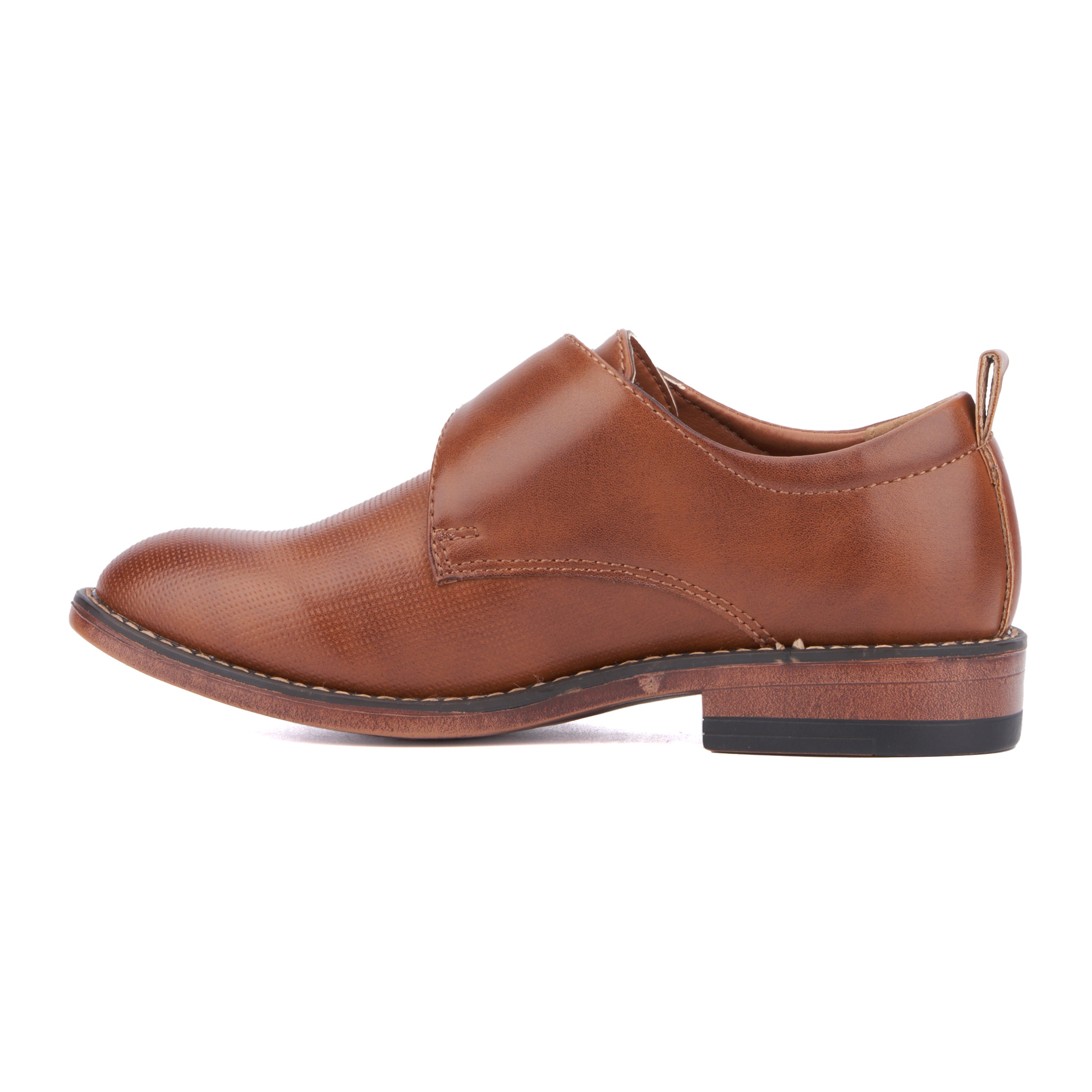  Xray Footwear Boy's Joey Dress Monk Straps - Black - Bonton