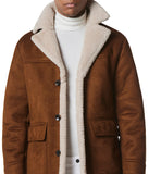 Jarvis 30.5" Faux Shearling Brown