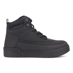 Xray Footwear Boy's Warren High Top Sneakers-BLACK-11-4