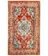  Safavieh Monaco 243 Orange/Light Blue Rug - Orange/Light Blue - Bonton