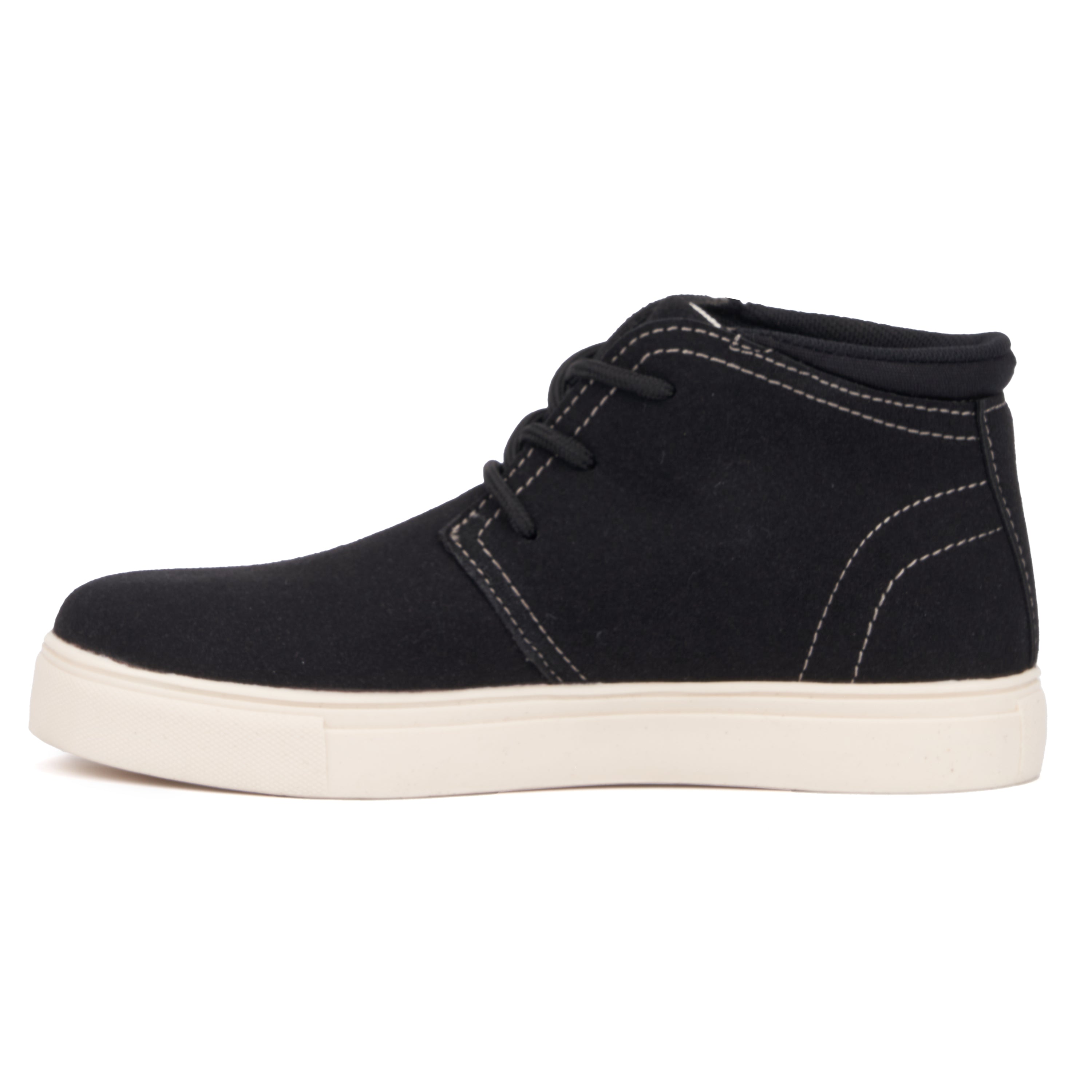  Xray Footwear Boy's Jeffrey High Top Sneakers - Black - Bonton