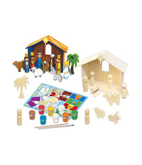 Works of Ahhh... Wood Painting Kit - Nativity Multi