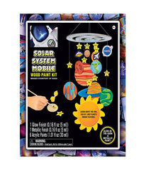 Works of Ahhh... Wood Paint Kit - NASA Solar System Mobile Multi