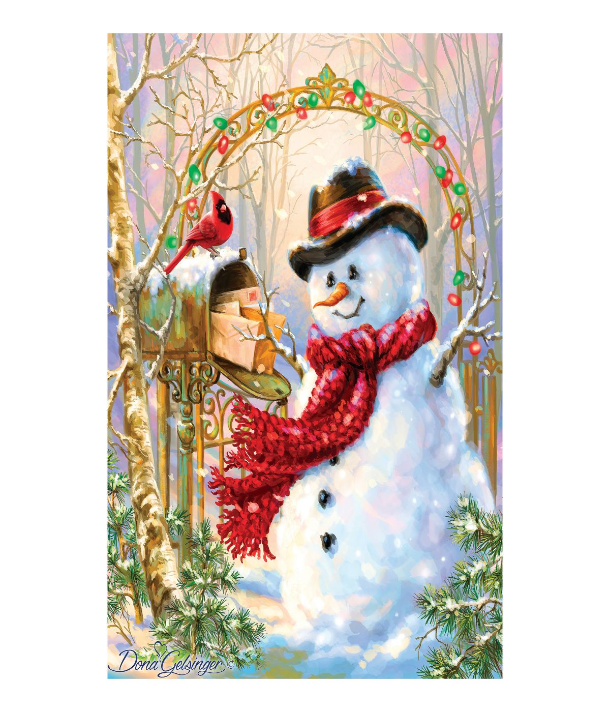  Holiday Glitter Puzzle - Letters to Frosty: 500 Pcs Multi - Multi - Bonton