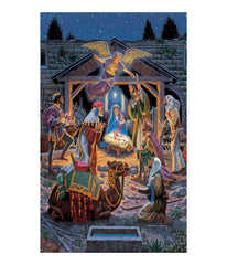 Holiday Glitter Puzzle - Holy Night: 500 Pcs Multi