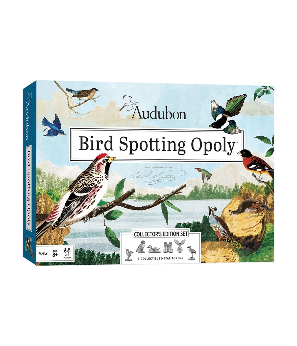  Audubon Bird Spotting Opoly Collector's Edition Set Multi - Multi - Bonton