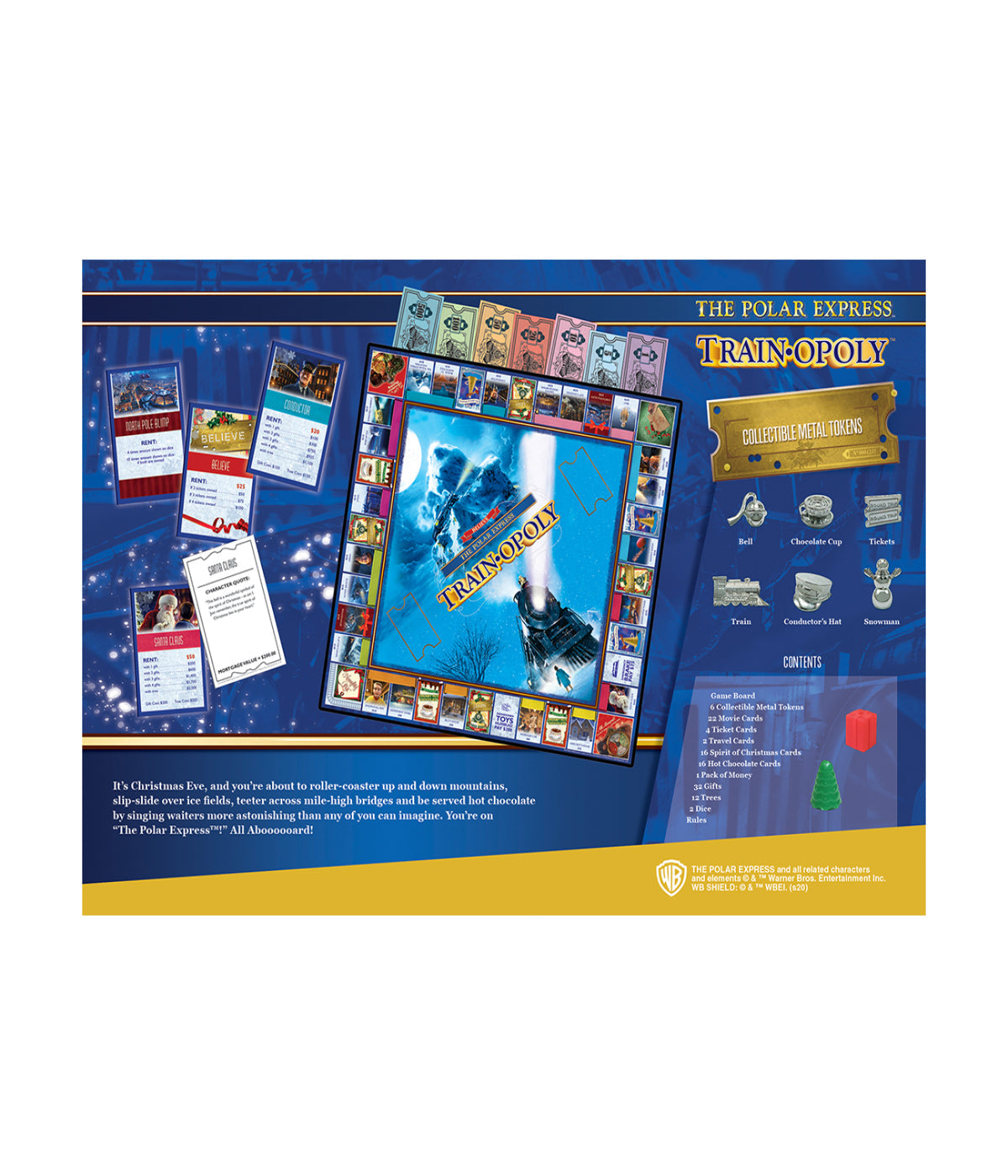 The Polar Express - Train-Opoly Collector's Edition Set Multi