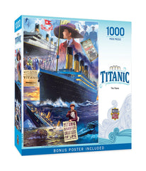 The Titanic - Collage Puzzle: 1000 Pcs Multi