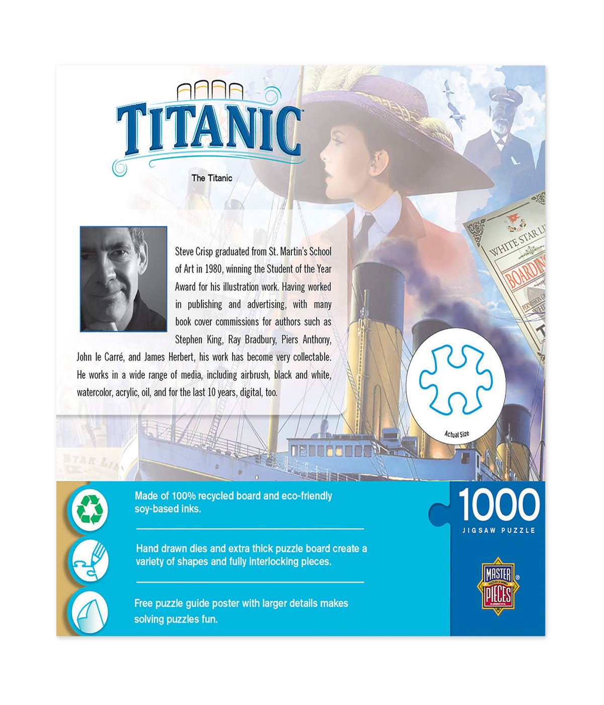  The Titanic - Collage Puzzle: 1000 Pcs Multi - Multi - Bonton