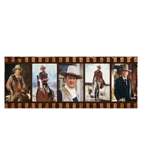 John Wayne - Forever in Film Panoramic Puzzle: 1000 Pcs Multi