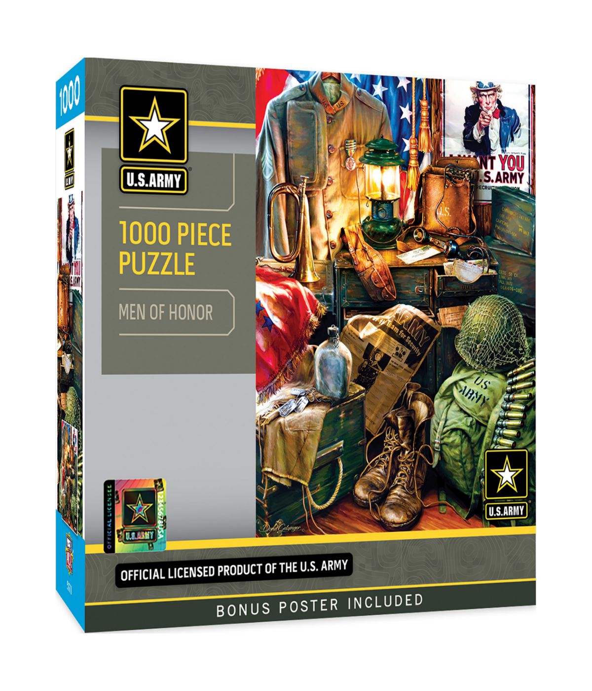  Hometown Heroes - Men of Honor: 1000 Pcs Multi - Multi - Bonton