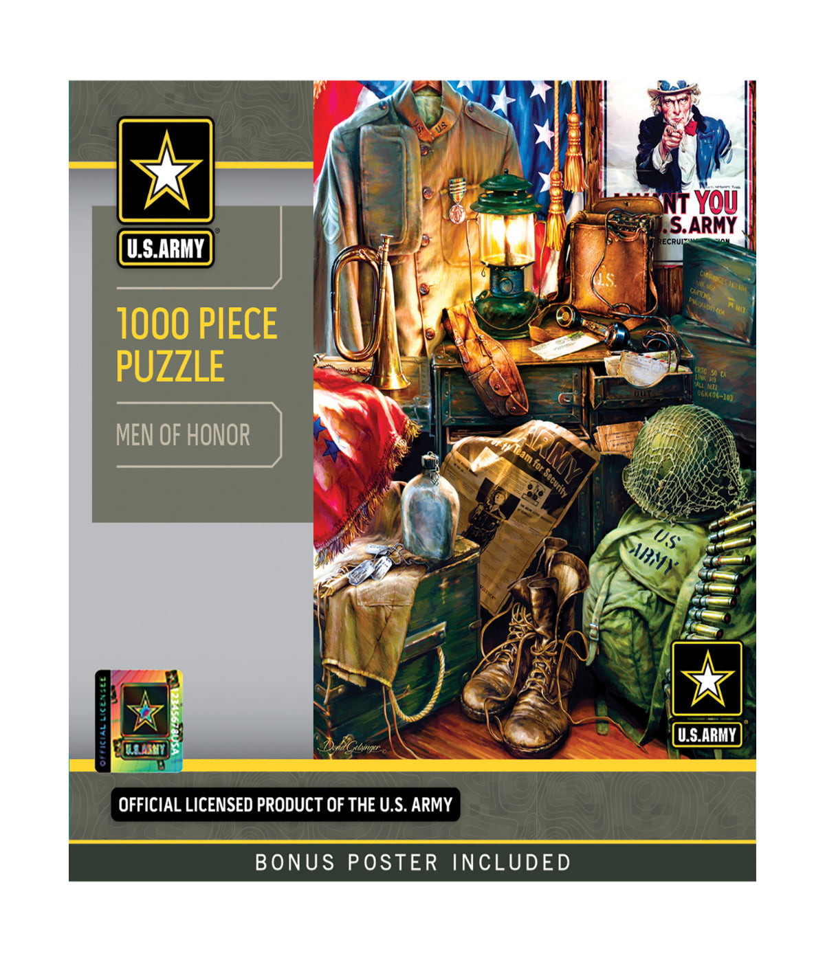  Hometown Heroes - Men of Honor: 1000 Pcs Multi - Multi - Bonton