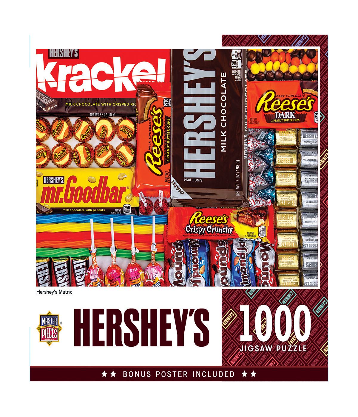  Hershey's Matrix: 1000 Pcs Multi - Multi - Bonton