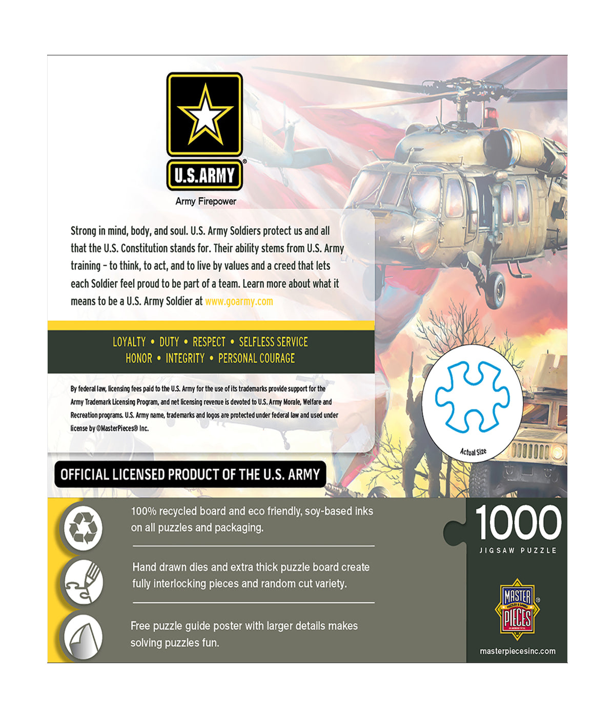 U.S. Army - Army Firepower: 1000 Pcs Multi