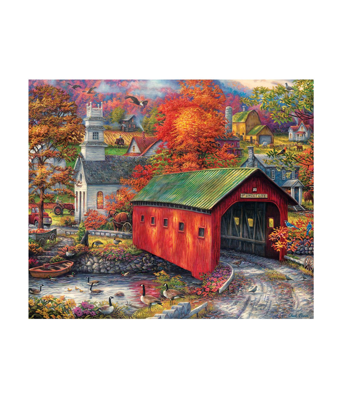  Art Gallery of Chuck Pinson - The Sweet Life: 1000 Pcs Multi - Multi - Bonton