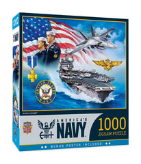 America's Navy - Anchors Aweigh: 1000 Pcs Multi