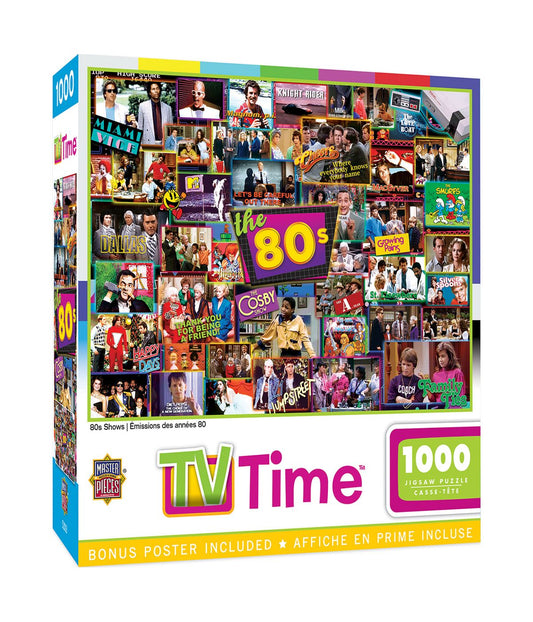 TV Time - 80s Shows: 1000 Pcs Multi