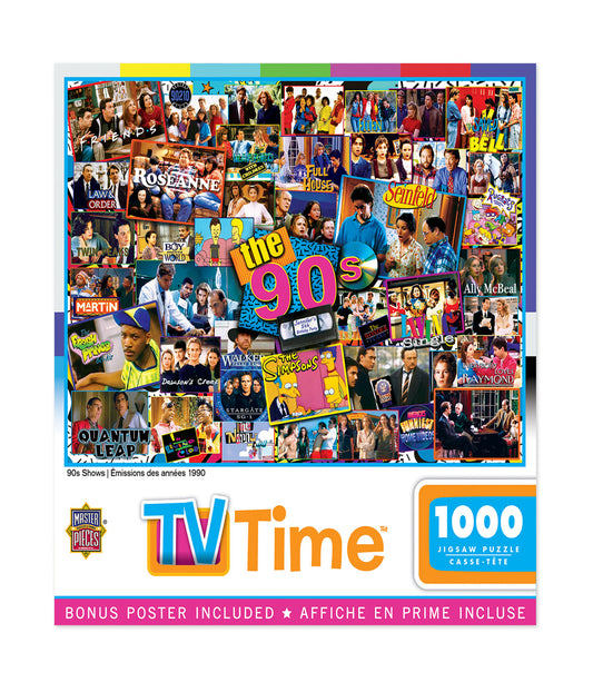 TV Time - 90s Shows: 1000 Pcs Multi