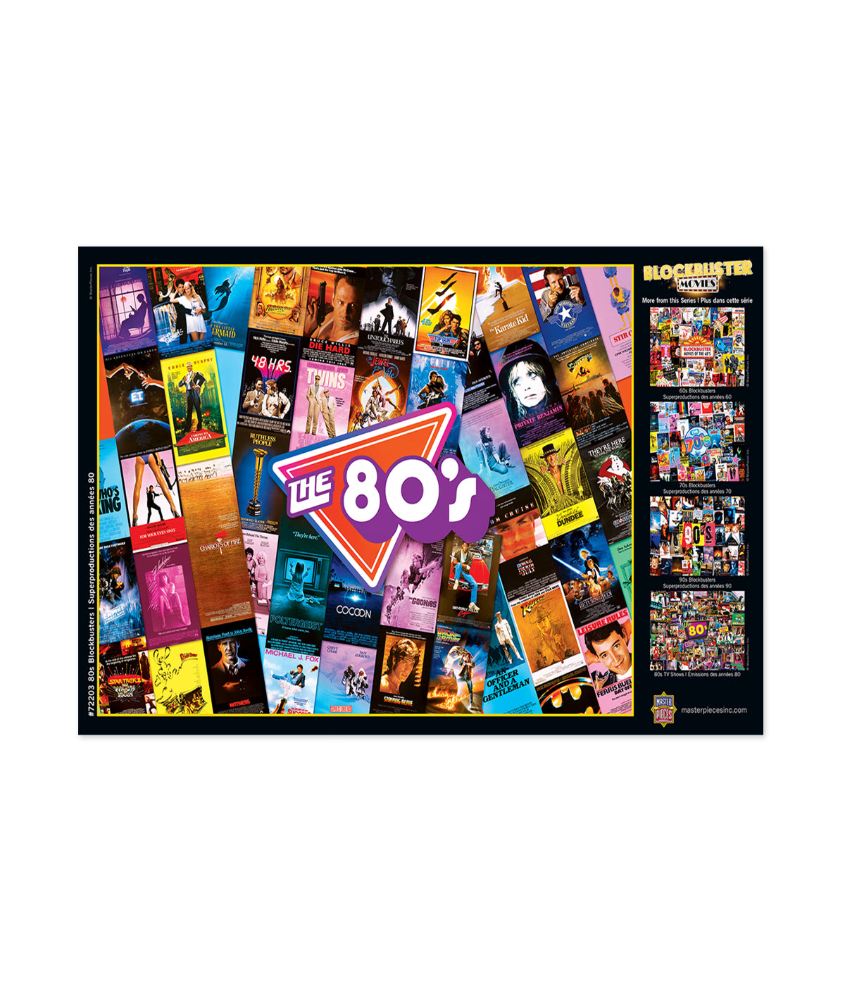  Blockbuster Movies - 80s Blockbusters: 1000 Pcs Multi - Multi - Bonton