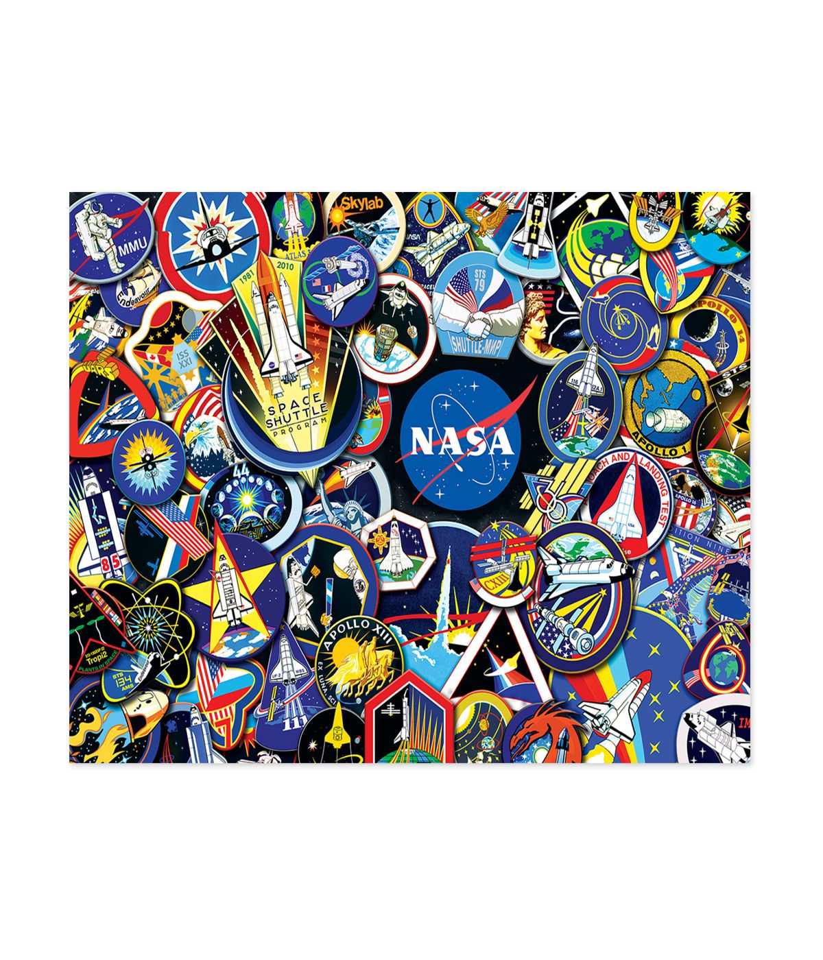  NASA - The Space Missions: 1000 Pcs Multi - Multi - Bonton