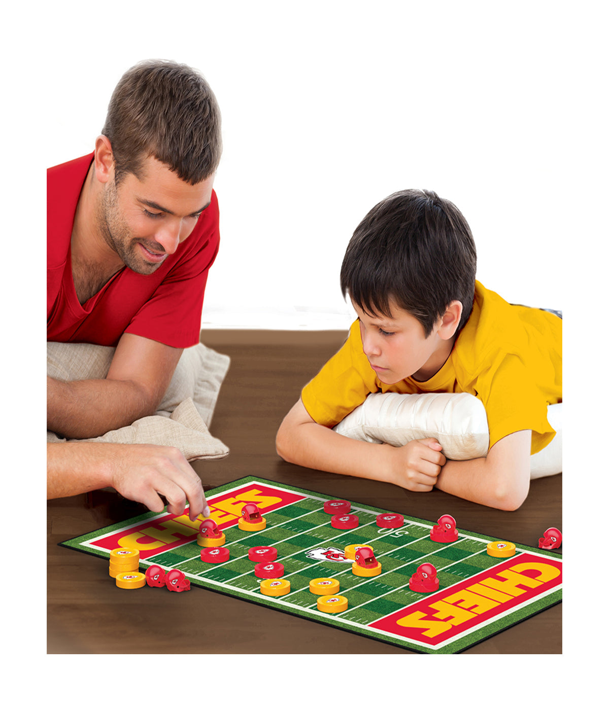  NFL Checkers Game Set - Kansas City Chiefs Multi - Multi - Bonton