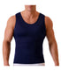  Insta Slim Compression Muscle Tank - Midnight Navy - Bonton