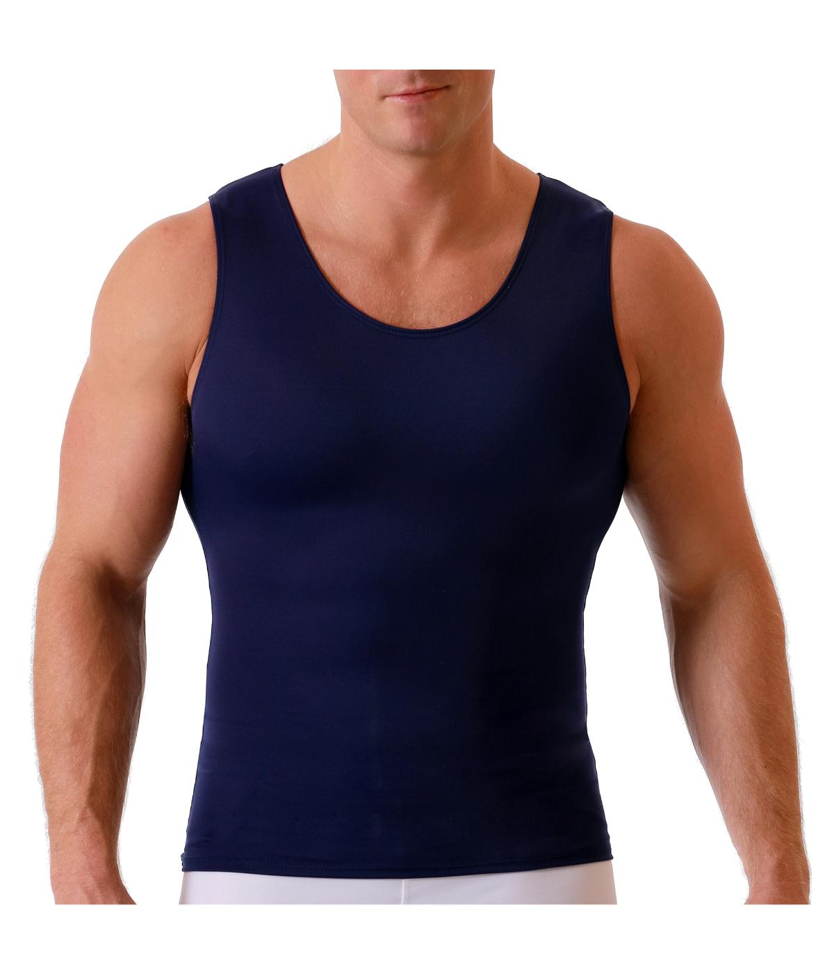  Insta Slim Compression Muscle Tank - Midnight Navy - Bonton