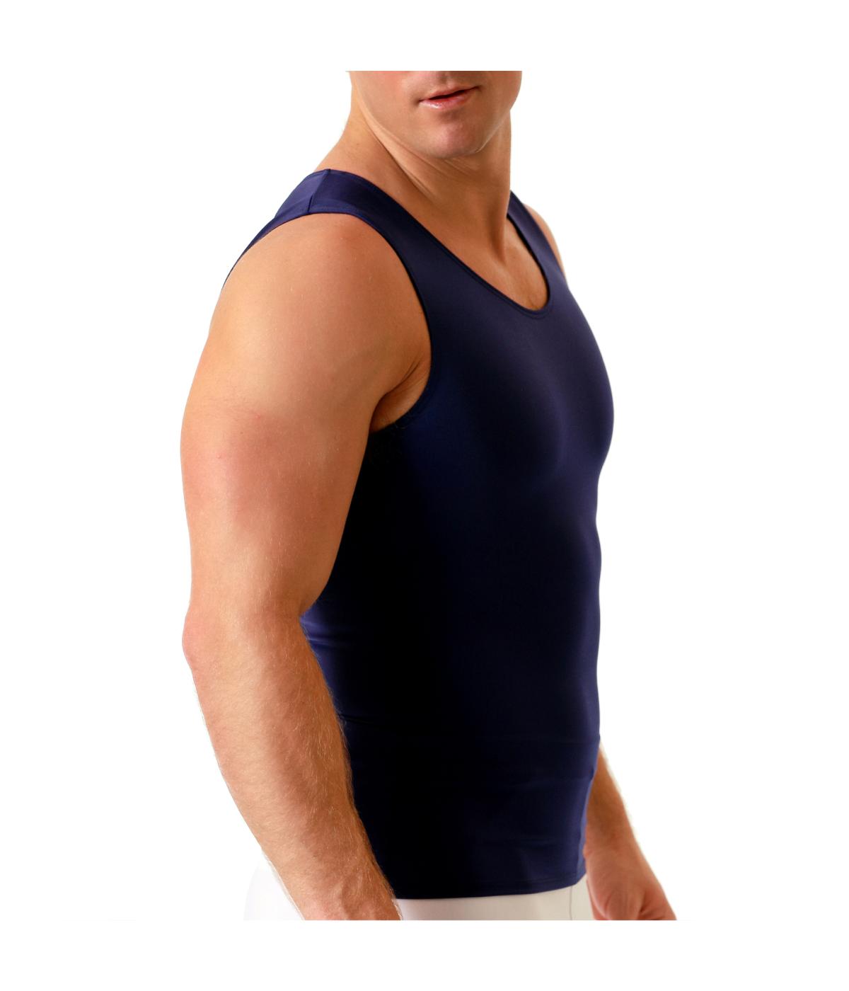  Insta Slim Compression Muscle Tank - Midnight Navy - Bonton