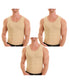  Insta Slim 3-Pack Compression Muscle Tanks - Nude - Bonton