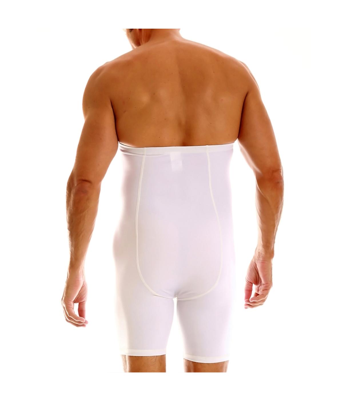  Insta Slim Hi-Waist Compression Undershorts - White - Bonton