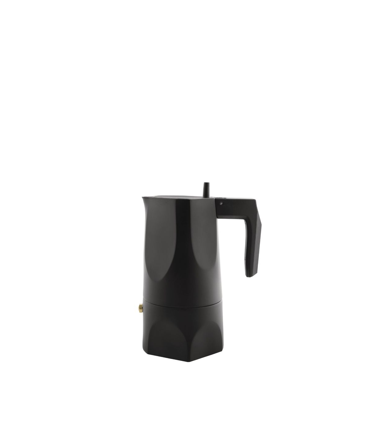  Alessi Ossidiana Espresso Coffee Maker - Black - Bonton