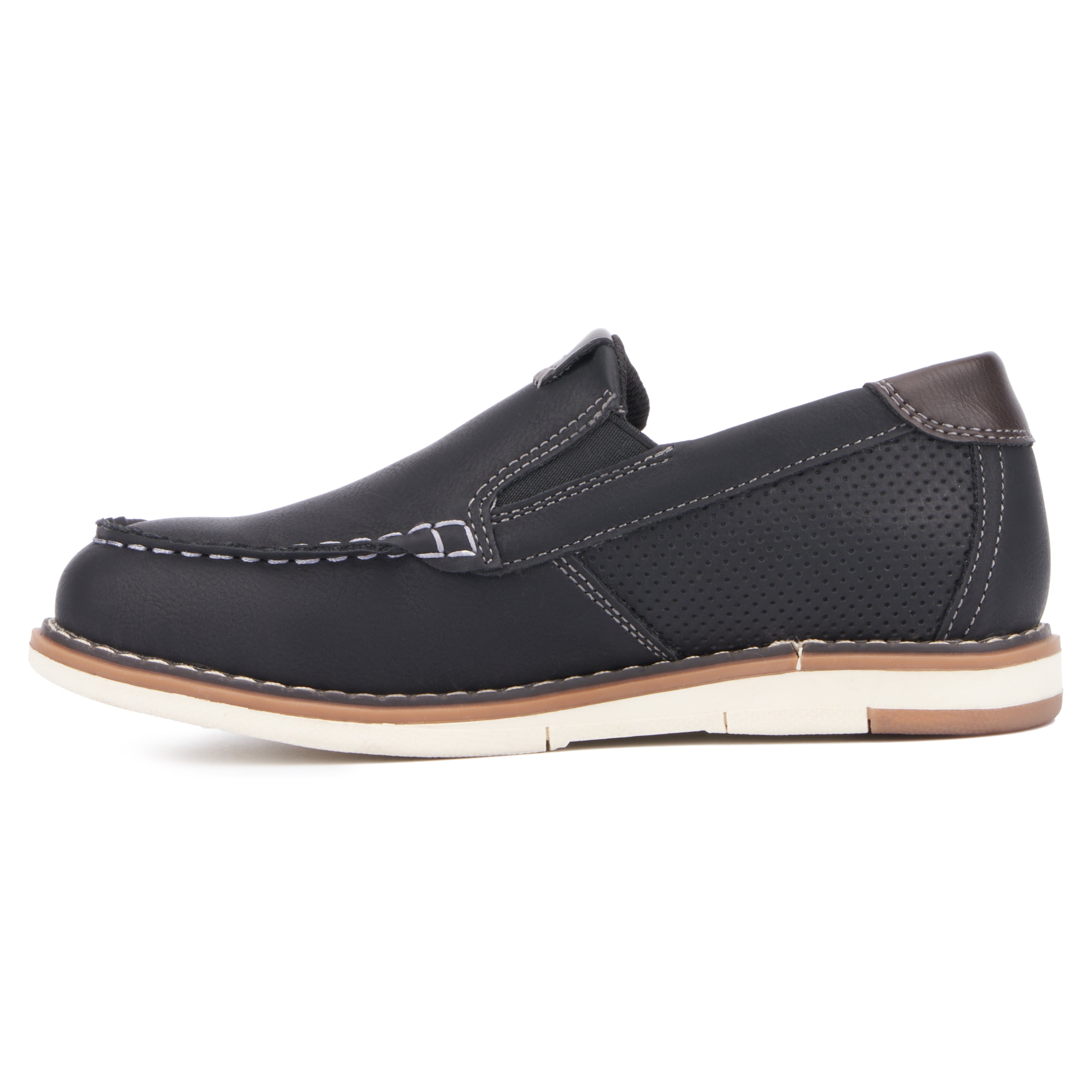  Xray Footwear Boy's David Dress Casual Loafers - Black - Bonton