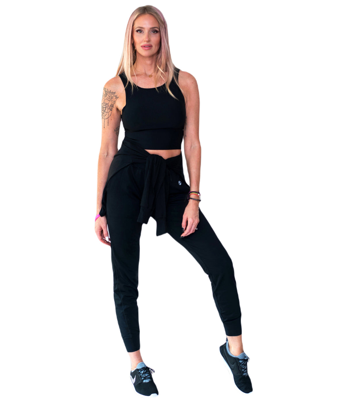  Style Luxe Activewear Multi Use Joggers - Black - Bonton