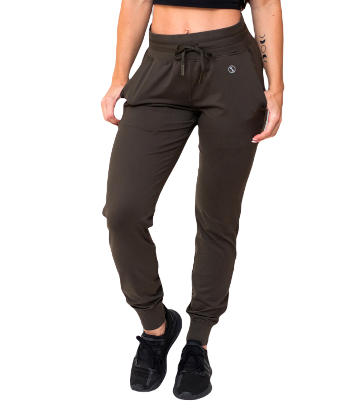  Style Luxe Activewear Multi Use Joggers - Green - Bonton