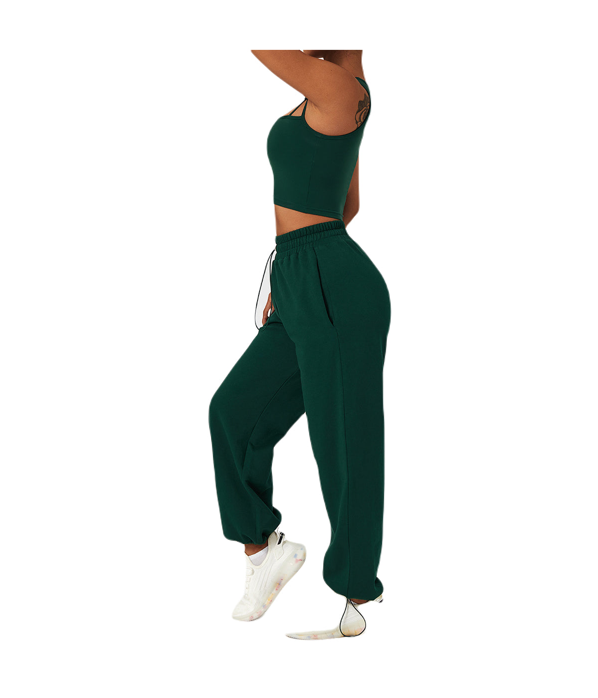  Style Luxe Activewear Muse Sweatpants - Green - Bonton