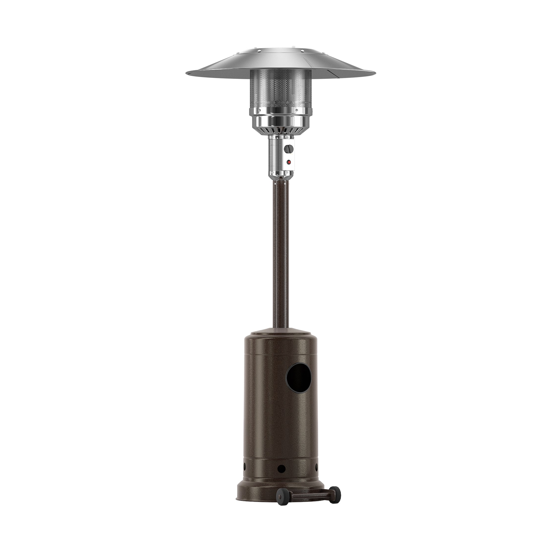  Westin Furniture Freestanding 47, 000 BTU Patio Heater - Metallic - Bonton