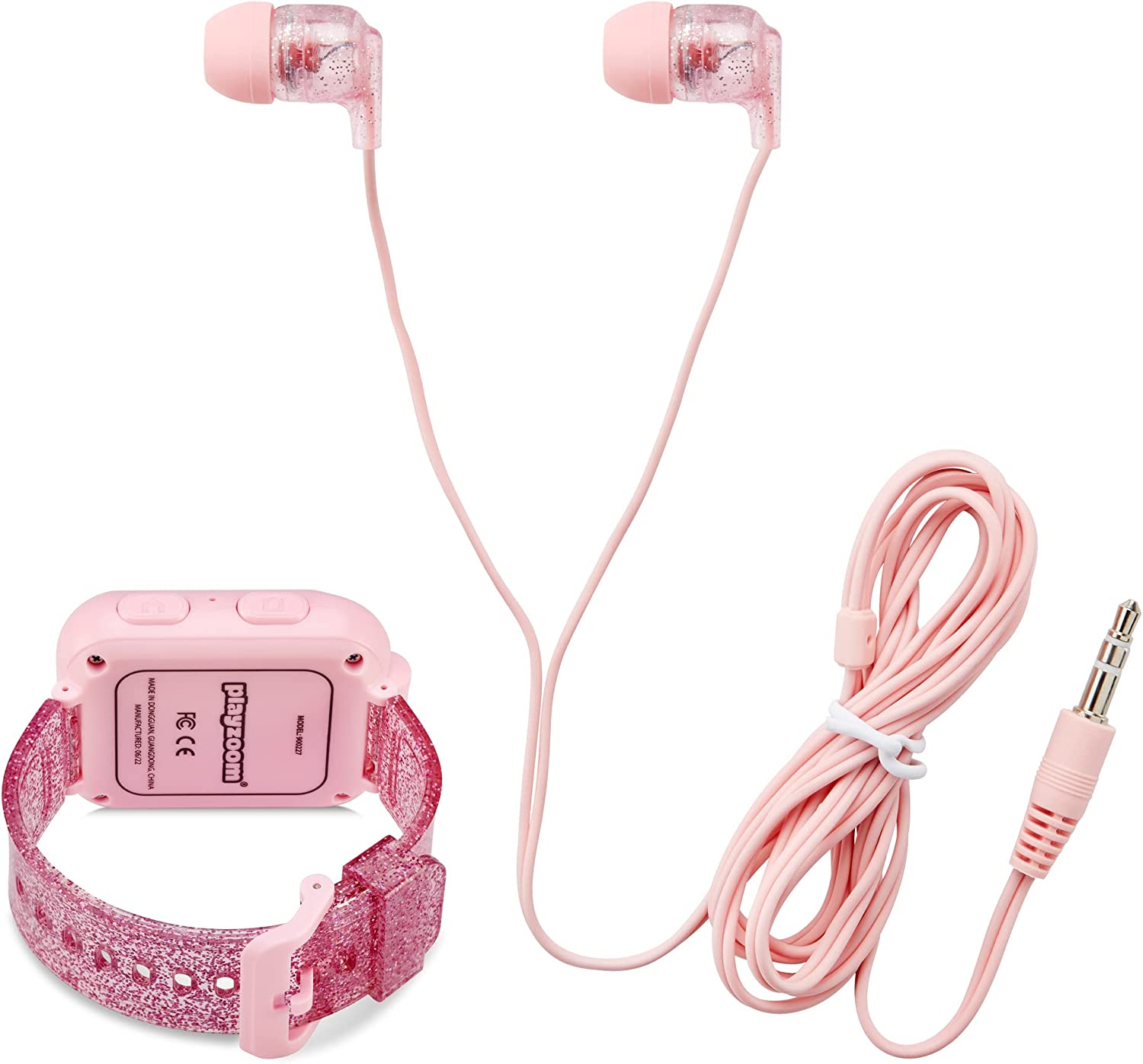  PlayZoom Stem Learning Smartwatch Earbuds Set - Fuchsia - Bonton