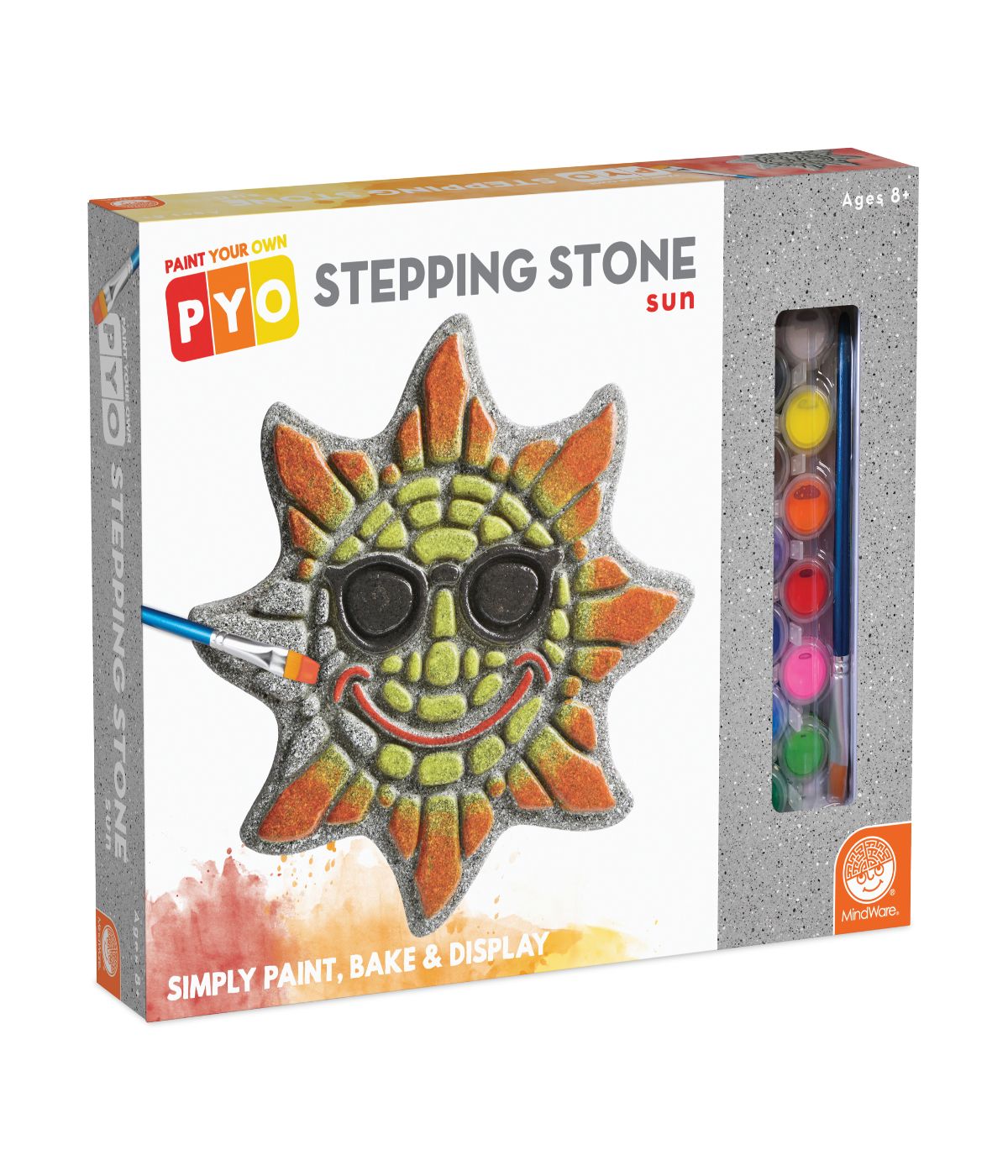  Paint Your Own Stepping Stone - Sun Multi - Multi - Bonton