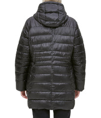 Windsor Faux Parka Plus Size Black