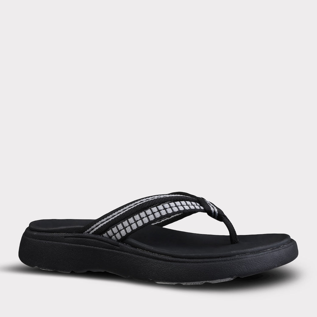 Mykos Nami Women's Thong Sandal - Chocolate - Bonton