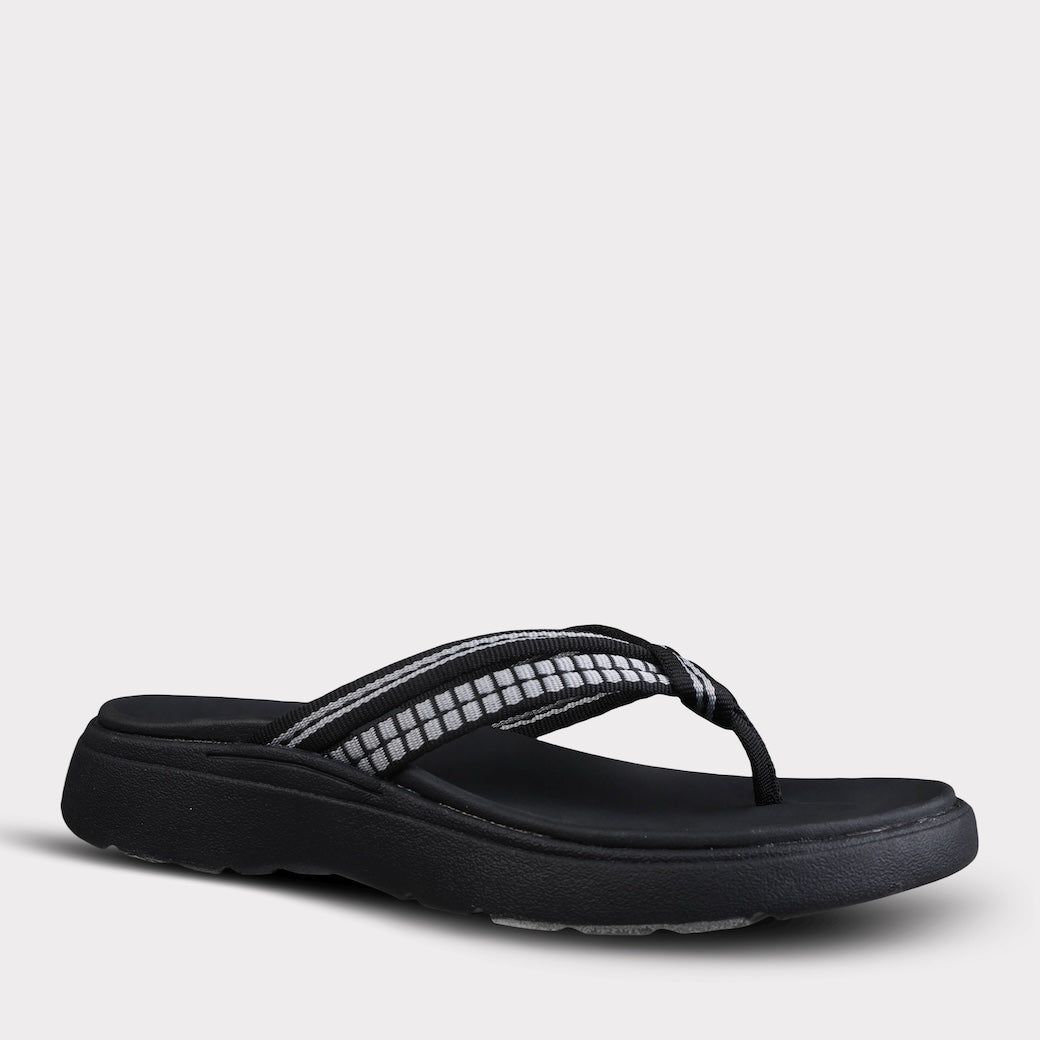  Mykos Nami Women's Thong Sandal - Chocolate - Bonton