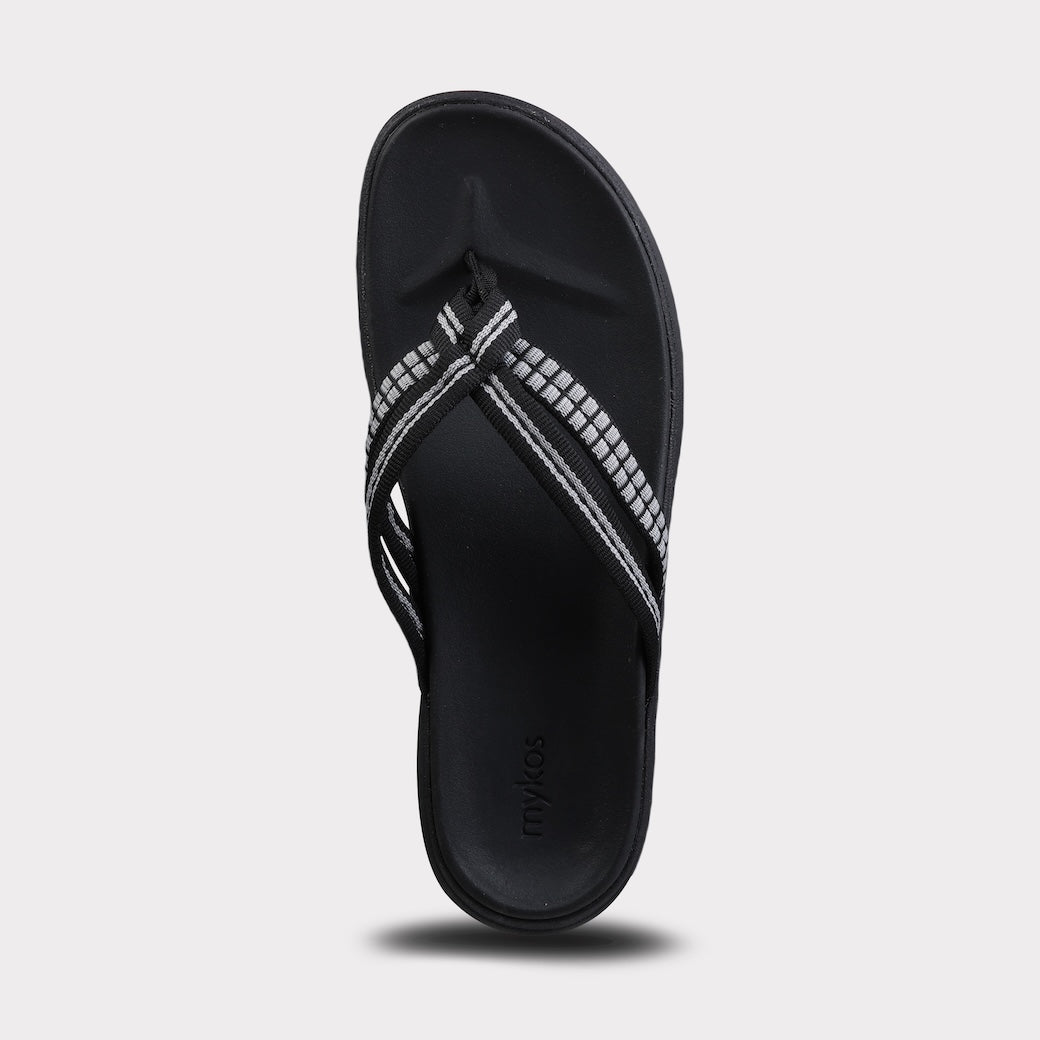  Mykos Nami Women's Thong Sandal - Chocolate - Bonton