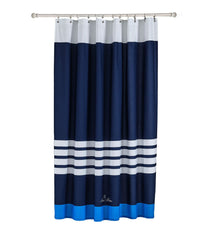 Nautical Blanket Stripe Shower Curtains