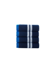 Nautical Blanket Stripe 4 Piece Wash Towel Set