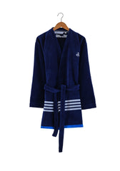 Nautical Blanket Stripe Bathrobe