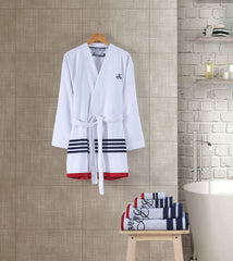 Nautical Blanket Stripe Bathrobe